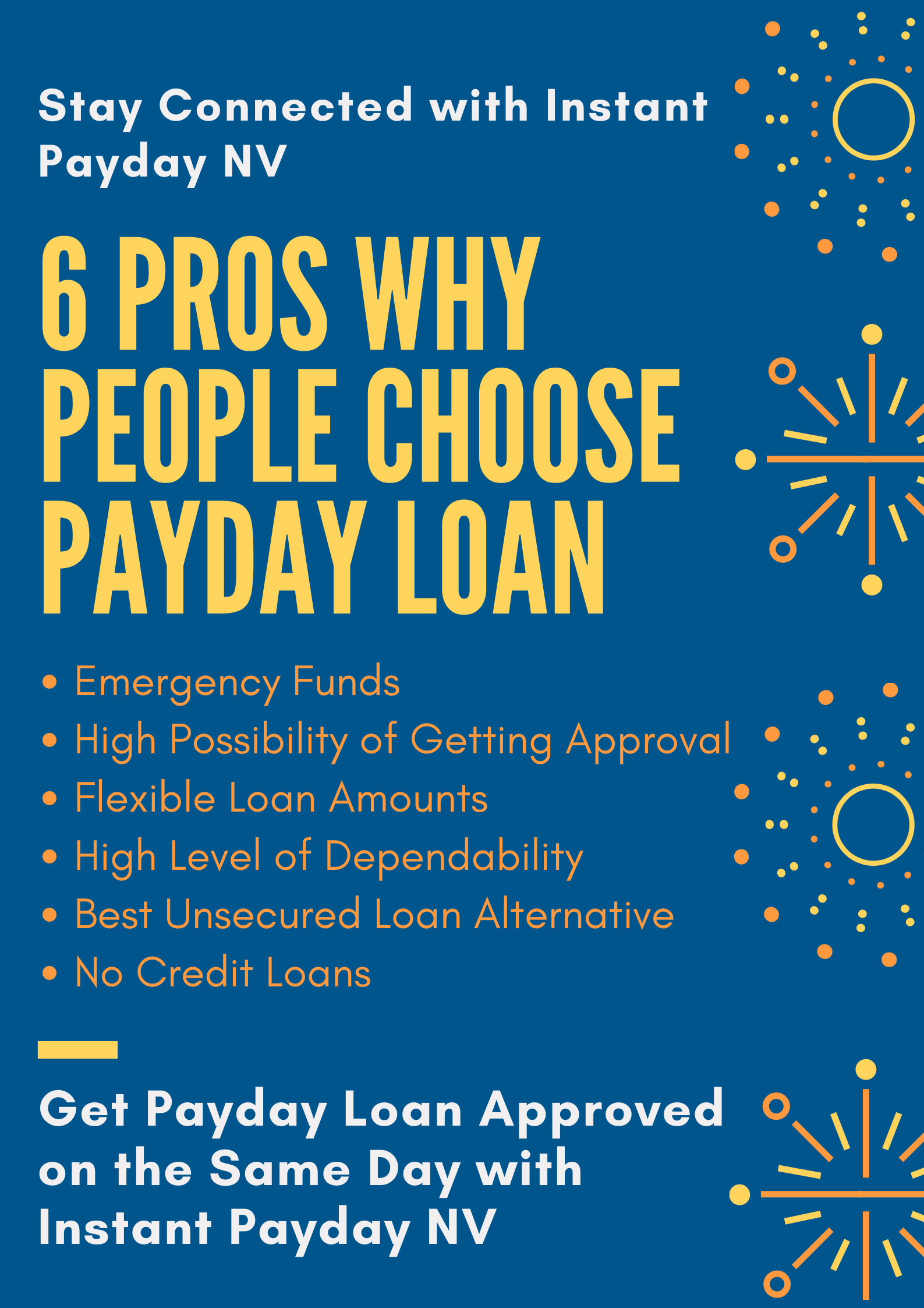 6 Pros to choose payday loan