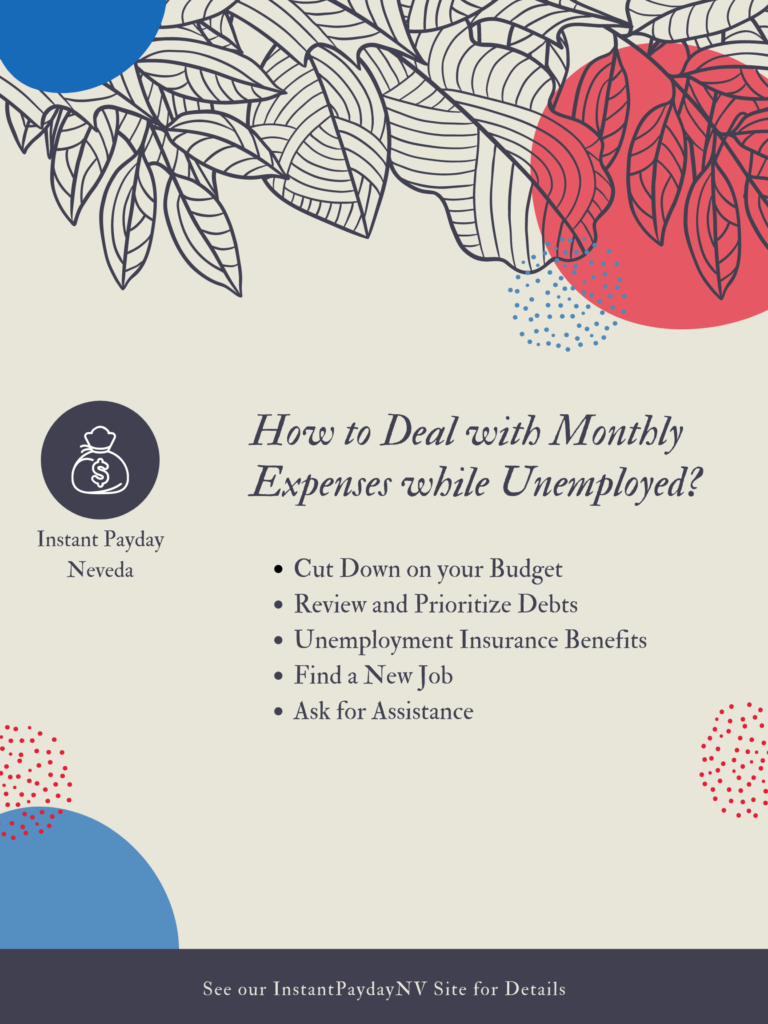 How to Deal with Monthly Expenses while Unemployed_