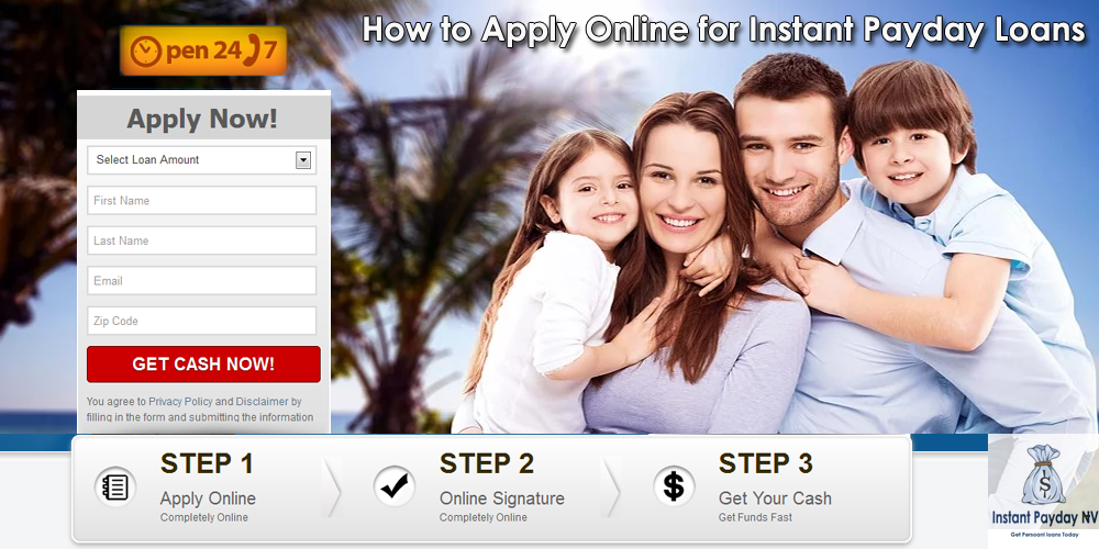 How to Apply Online for Instant Payday Loans