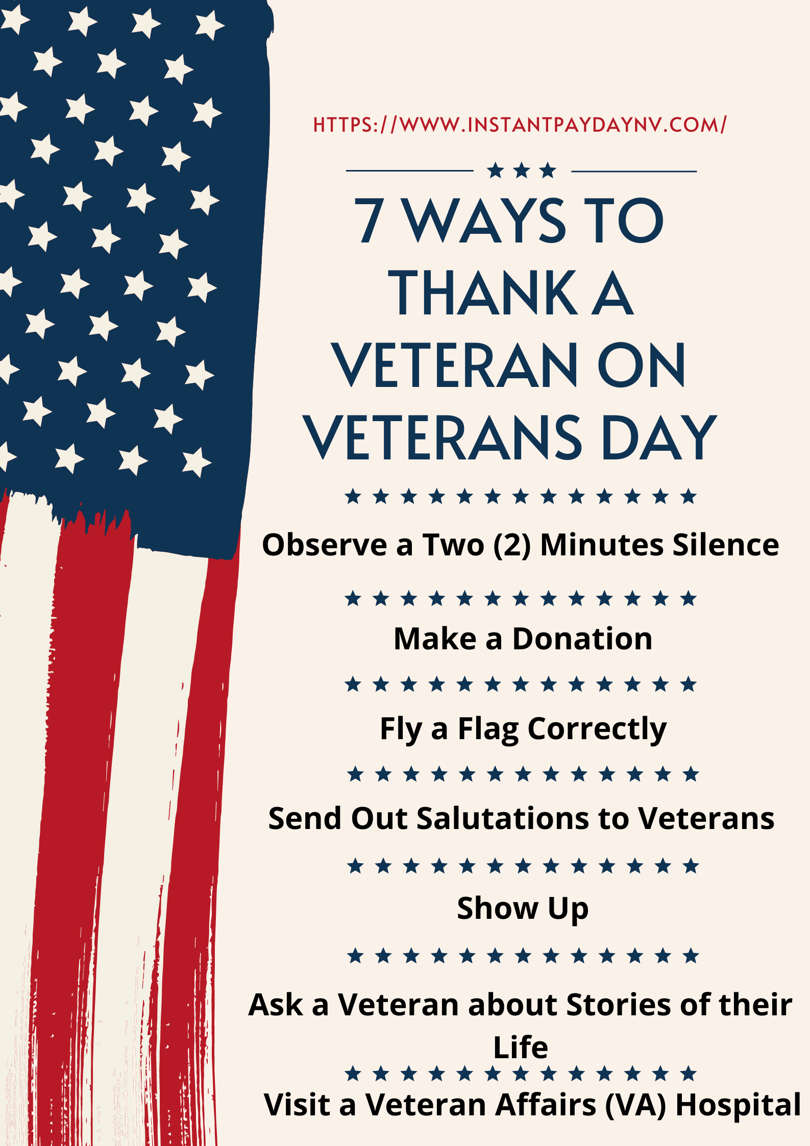 Ways to Thank a Veteran on Veterans Day
