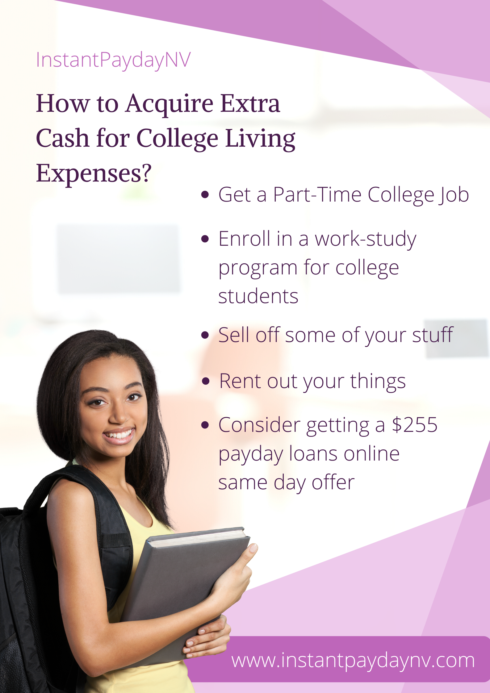 How to Acquire Extra Cash for College Living Expenses