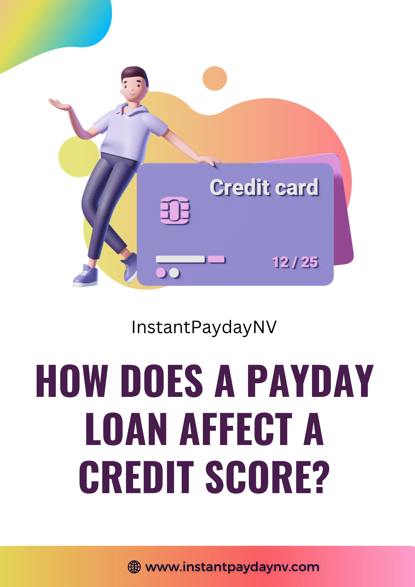 How does a payday loan affect a credit score